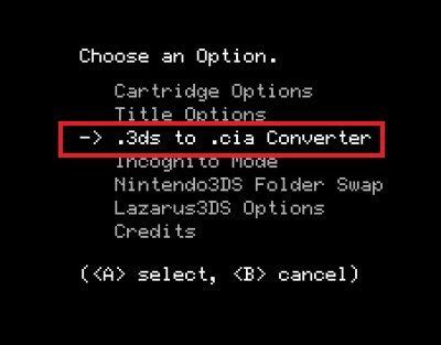 3ds to cia converter android|3DS to CIA Converter Online .